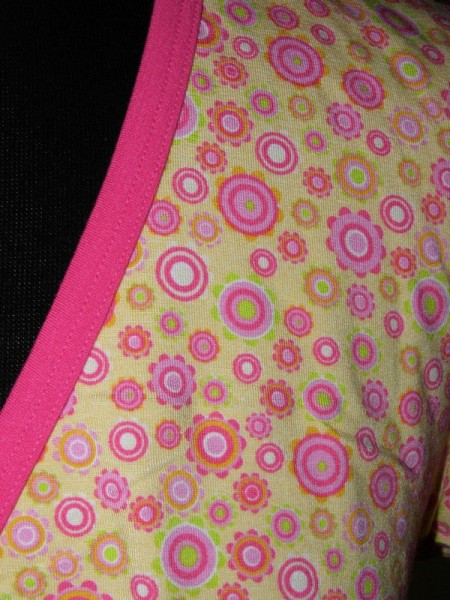 Dámské viskózové pyžamo s krátkým rukávem růžové