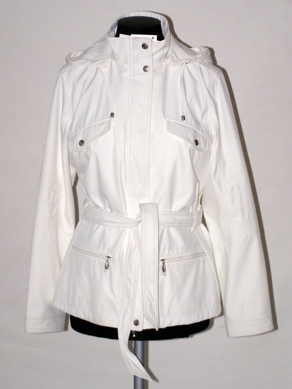 Elegantní dámská letní bunda s podšívkou Veltex 40 bílá