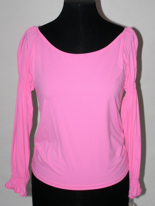 Dámské elegantní tričko růžové 2105 Andrea Martiny 42