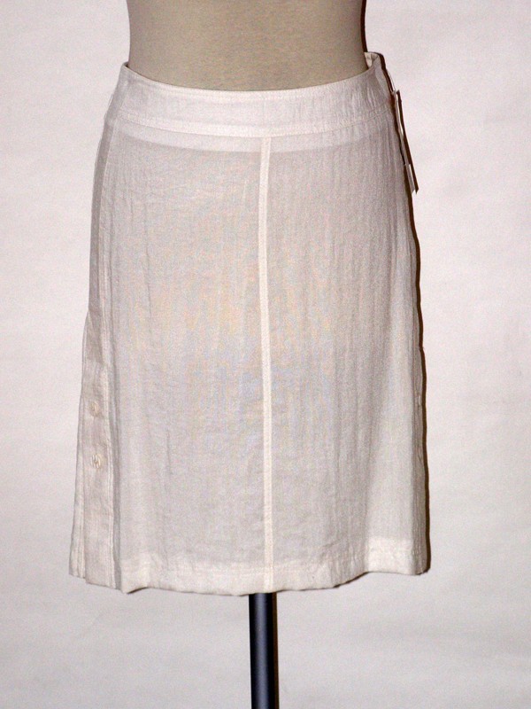 Dámská bílá letní sukně Andrea Martiny velikost 38
