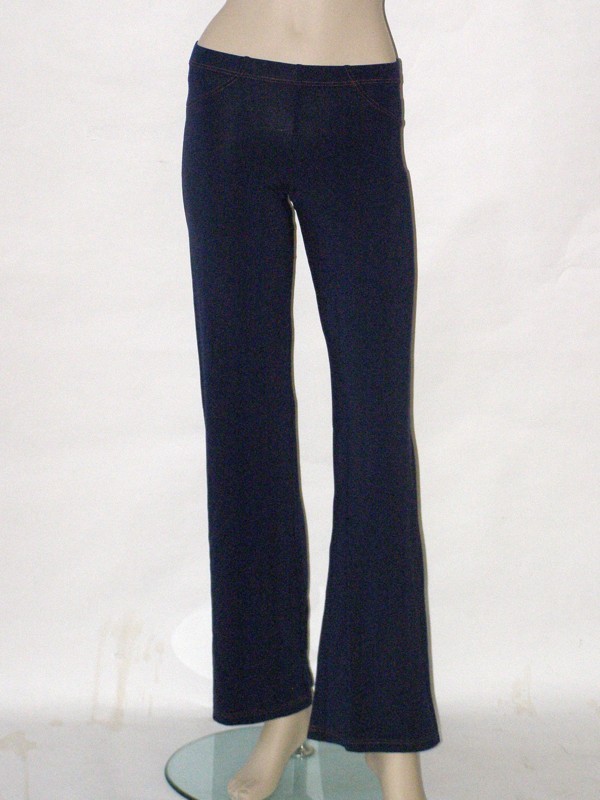 Sportovní elastické dlouhé kalhoty modré 509 Trico line S