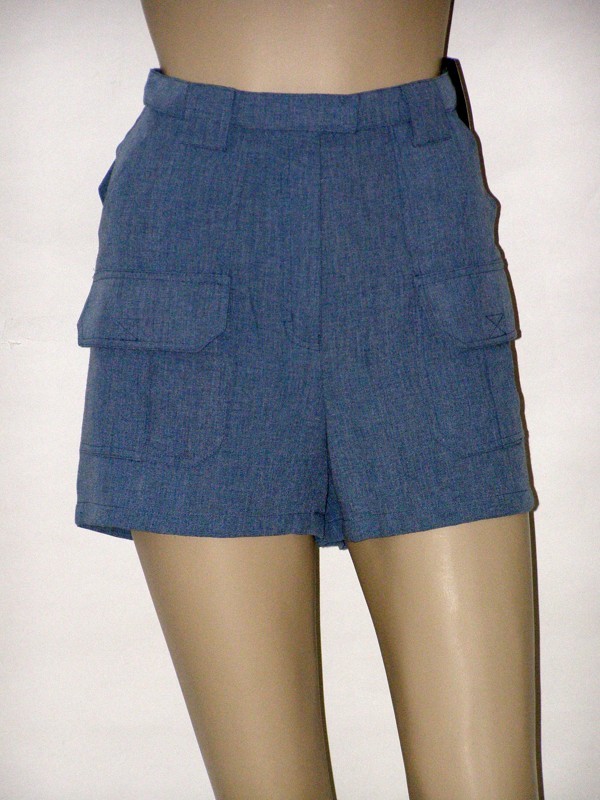 Modré letní dámské šortky 003100 Izabela 36, 38