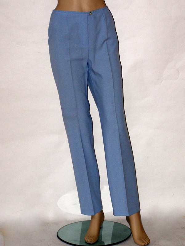 Modré letní kalhoty 9013 Izabela 38