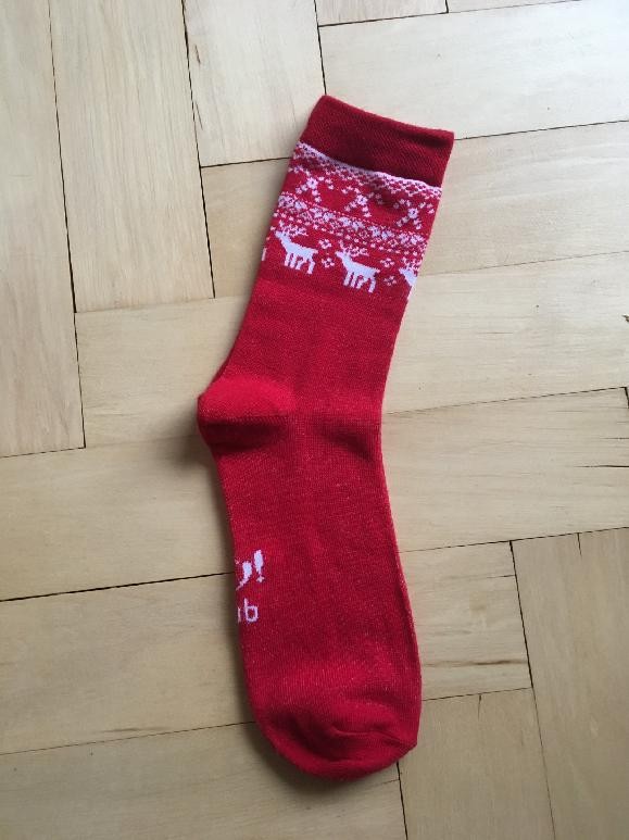 Červené ponožky 39 - 41